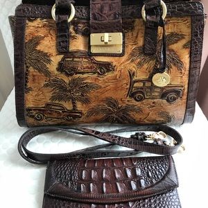Brahmin Vintage Annabelle Copa Cabana Satchel Bag
